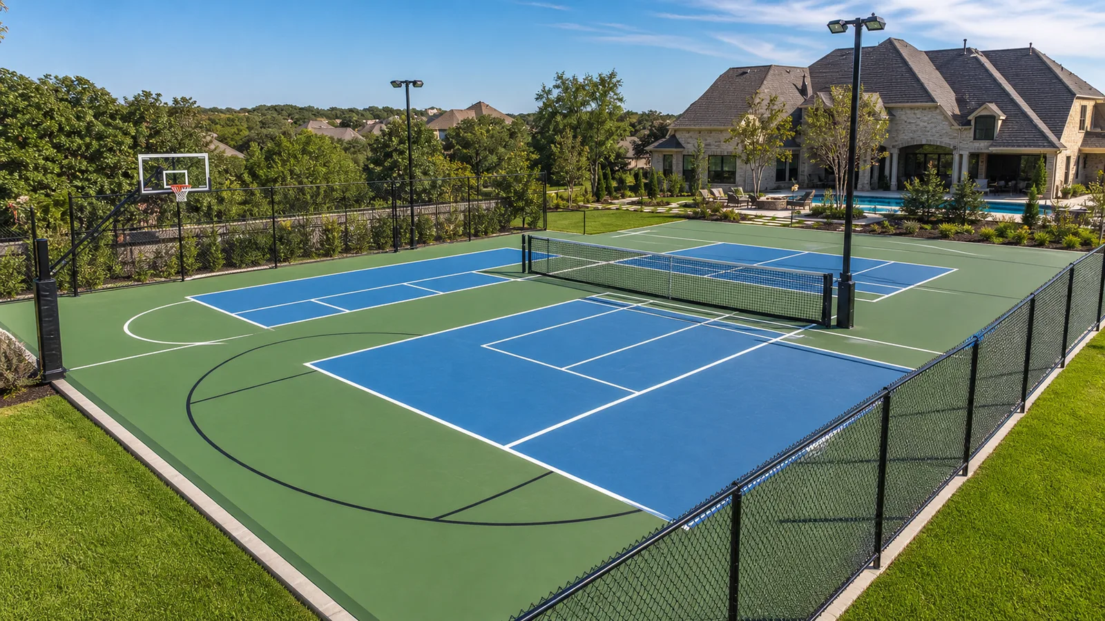 Multi-Sport Game Courts example