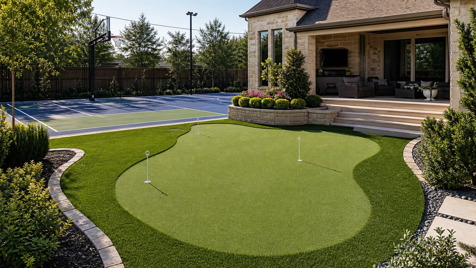 Putting Greens & Backyard Recreation example